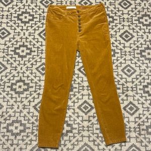 Anthropologie Tan Skinny Pants